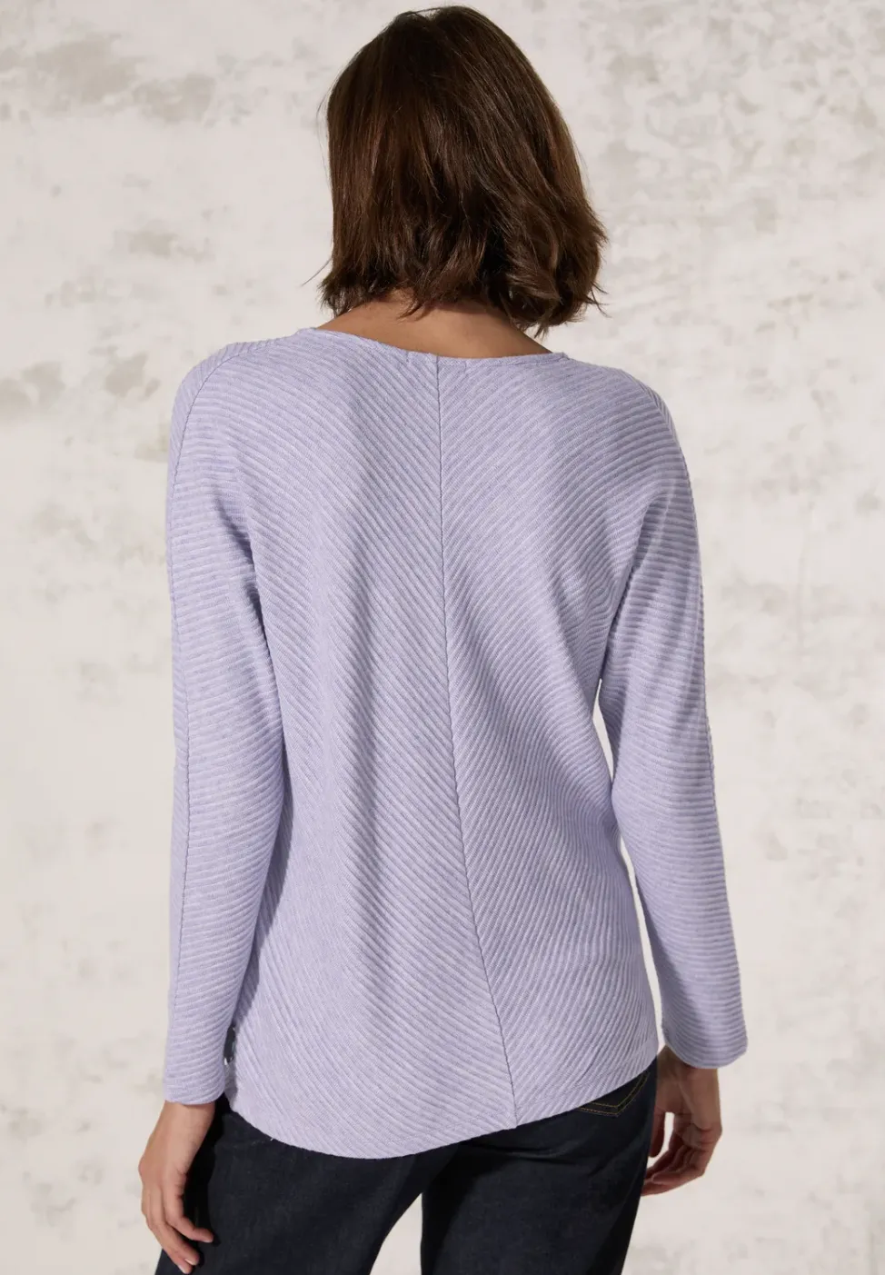 Overhemd met gemêleerde look