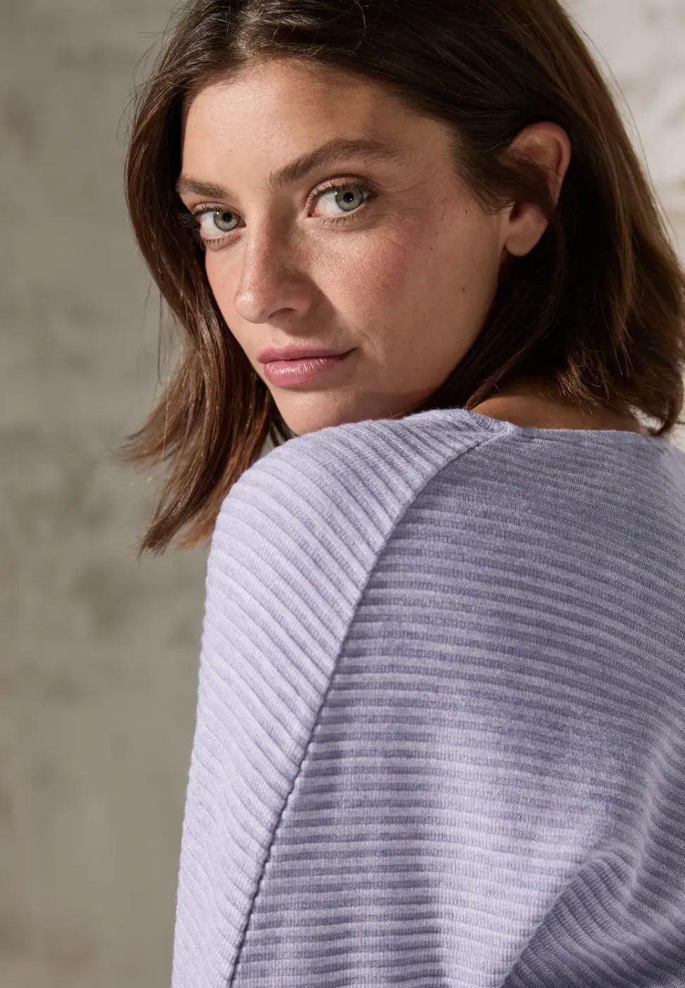 Overhemd met gemêleerde look