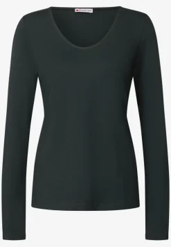 Overhemd met lange mouwen in effen kleur