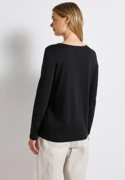 Overhemd met lange mouwen in effen kleur