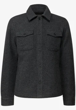 Overshirt met wol