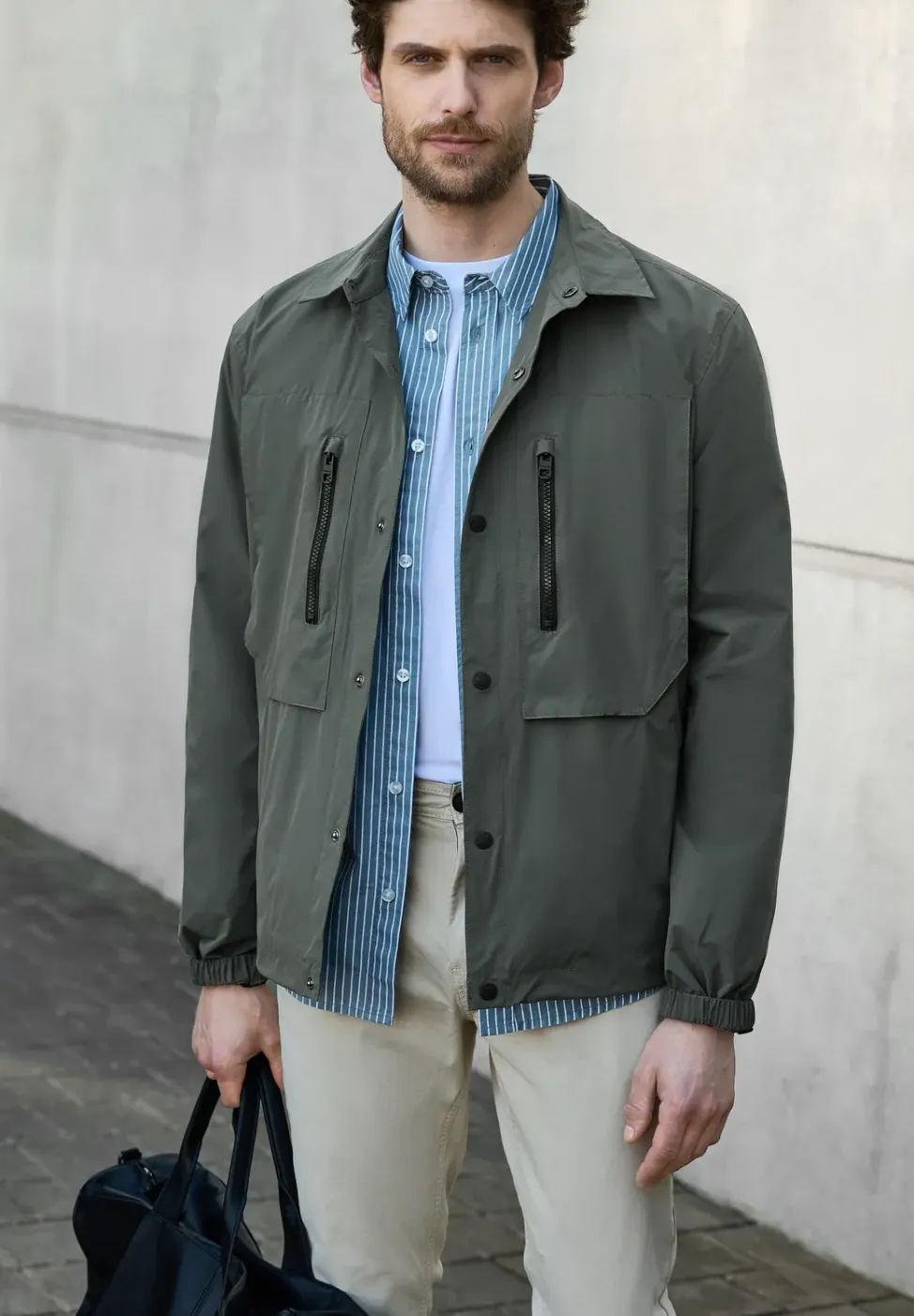 Overshirt met zakken