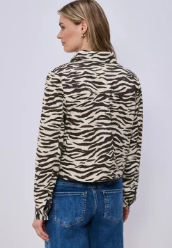 Overshirt met zebraprint