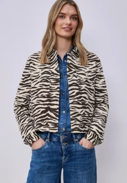 Overshirt met zebraprint