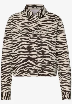 Overshirt met zebraprint