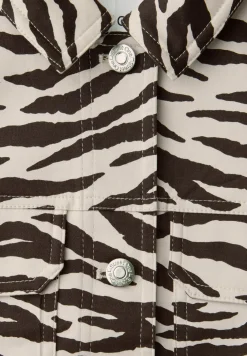 Overshirt met zebraprint