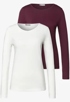 2-pack shirts met lange mouwen