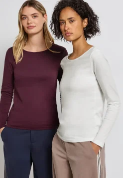 2-pack shirts met lange mouwen