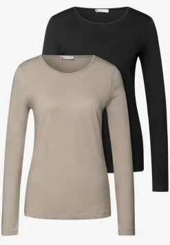 2-pack shirts met lange mouwen
