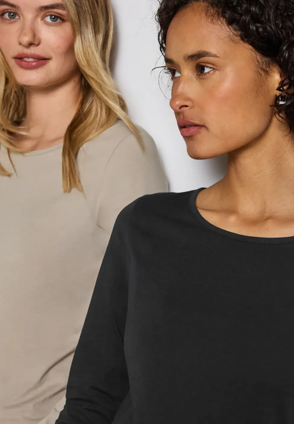 2-pack shirts met lange mouwen