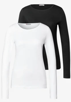 2-pack shirts met lange mouwen