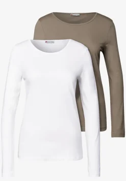 2-pack shirts met lange mouwen