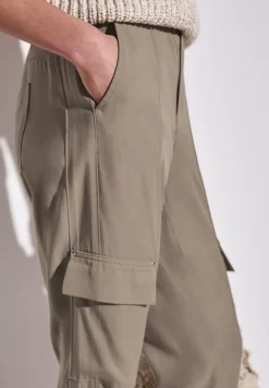 Paperbag broek in cargolook