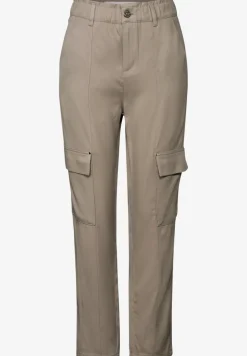 Paperbag broek in cargolook