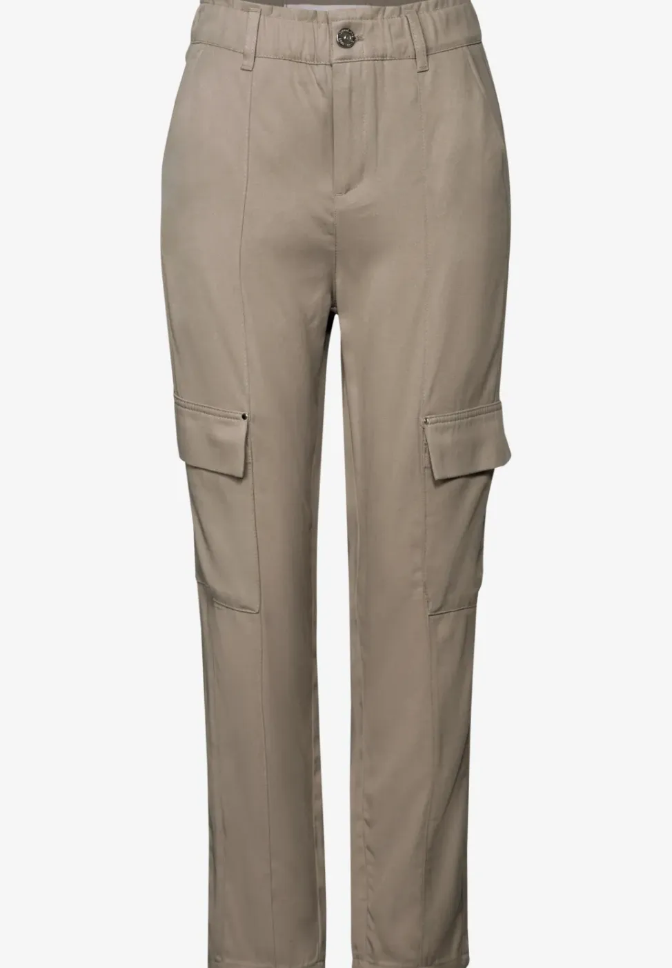 Paperbag broek in cargolook