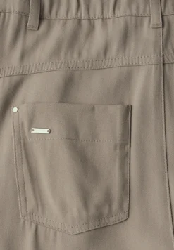 Paperbag broek in cargolook