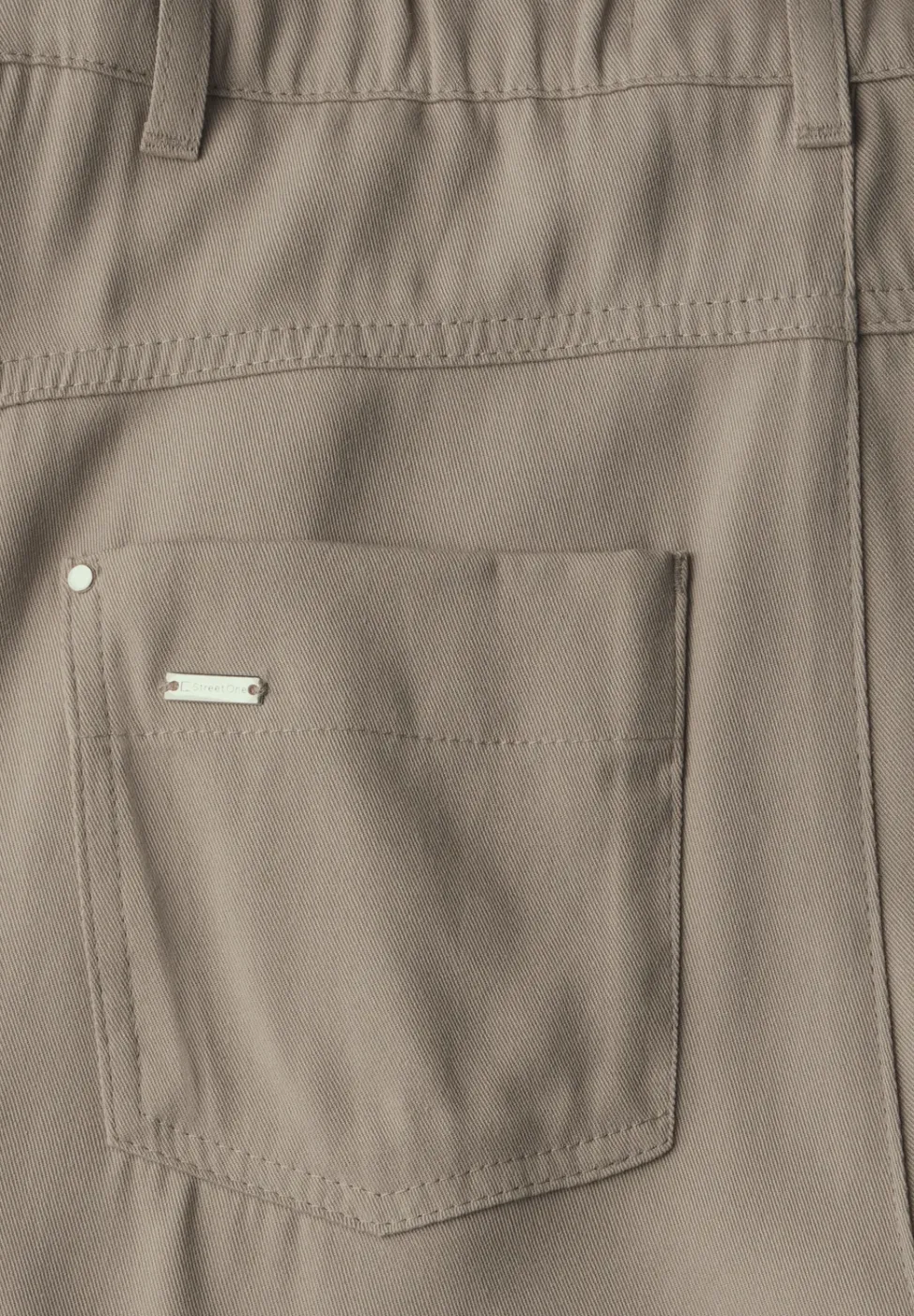 Paperbag broek in cargolook