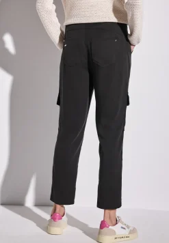 Paperbag broek in cargolook