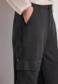 Paperbag broek in cargolook
