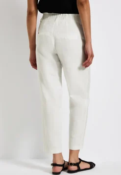 Paperbag broek in casual pasvorm