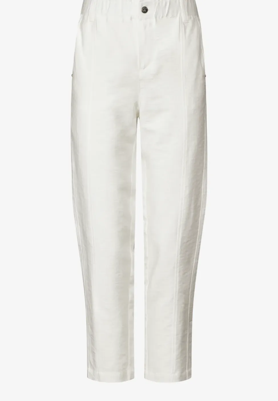 Paperbag broek in casual pasvorm