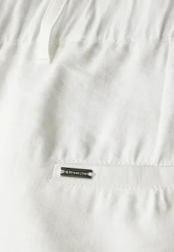 Paperbag broek in casual pasvorm