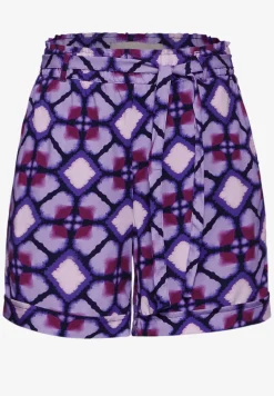 Paperbag short met print