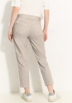 Papertouch broek met riem