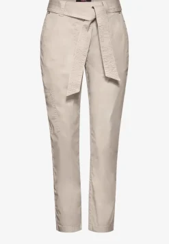 Papertouch broek met riem