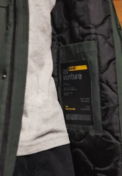 Parka met capuchon