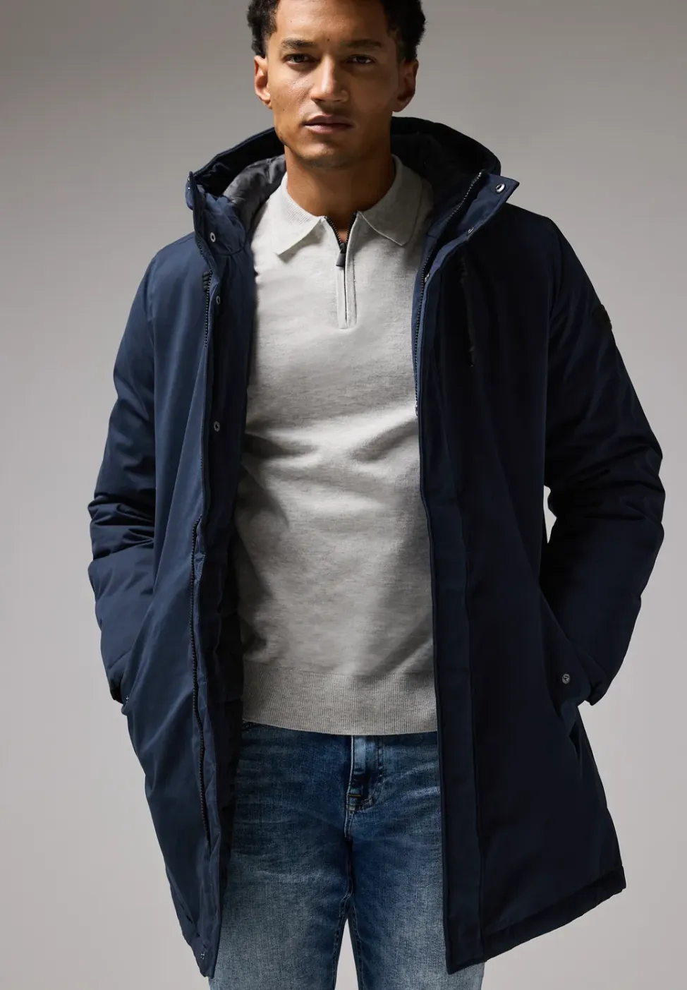 Parka met capuchon