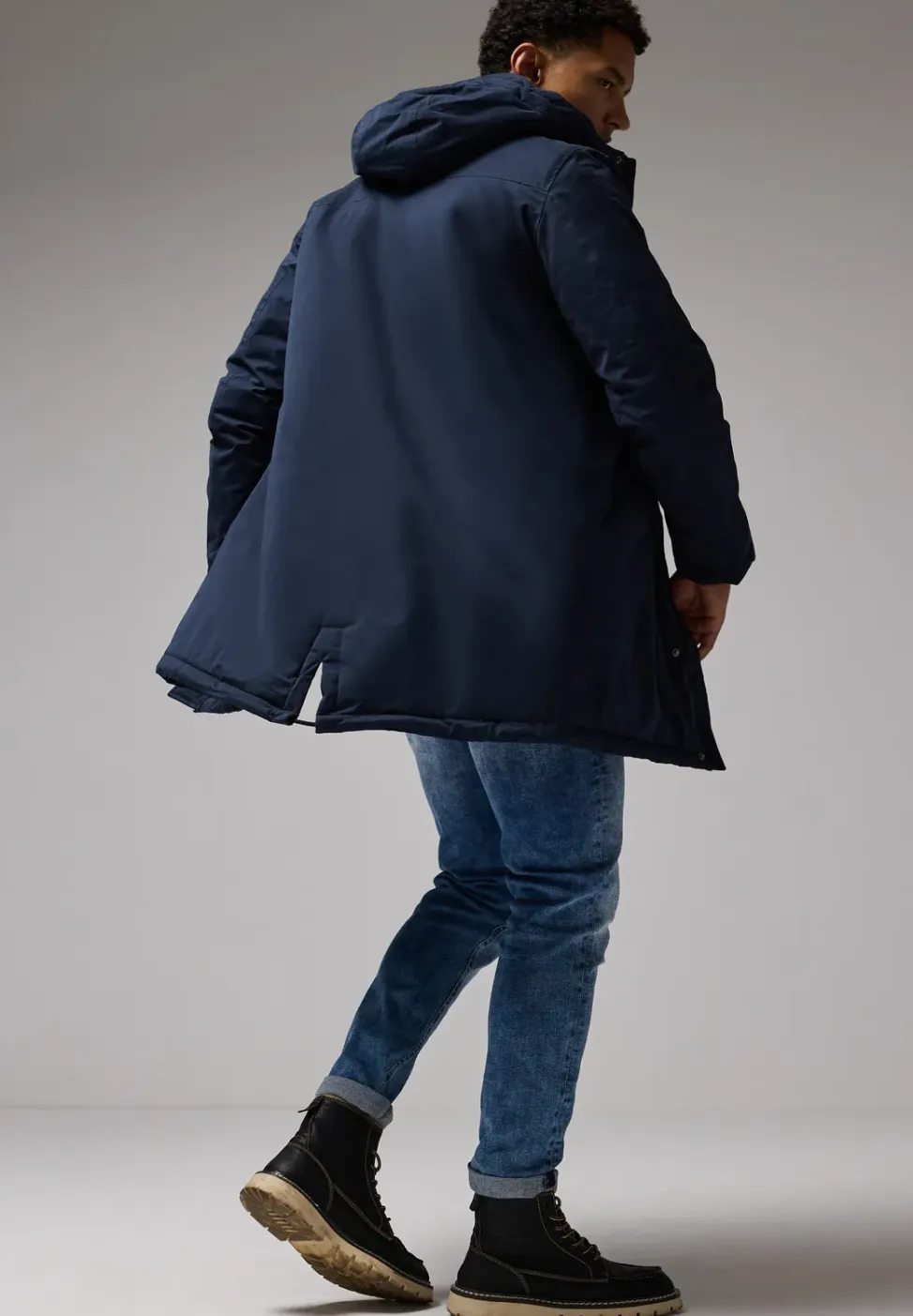 Parka met capuchon