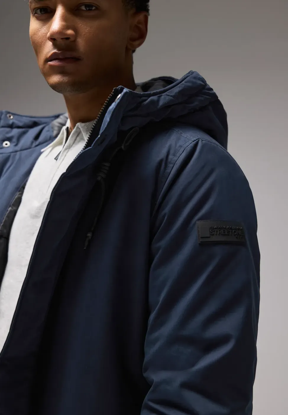 Parka met capuchon