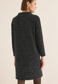 Peper en zout look jurk