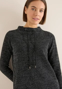 Peper en zout look jurk