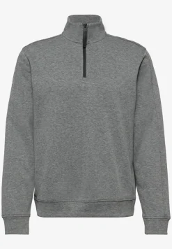 Piqué Troyer sweatshirt