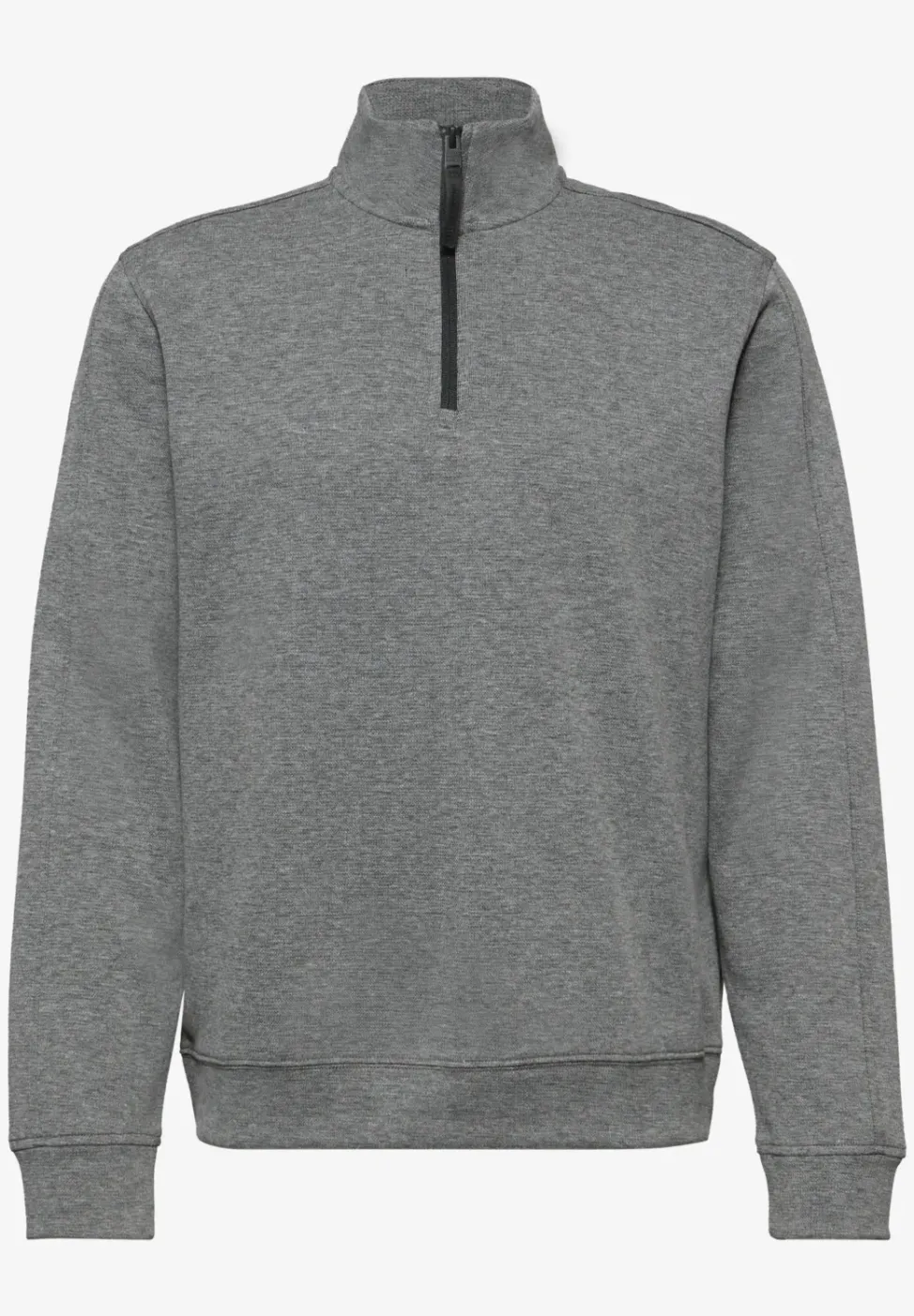 Piqué Troyer sweatshirt