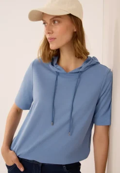 Piquée hoodie shirt