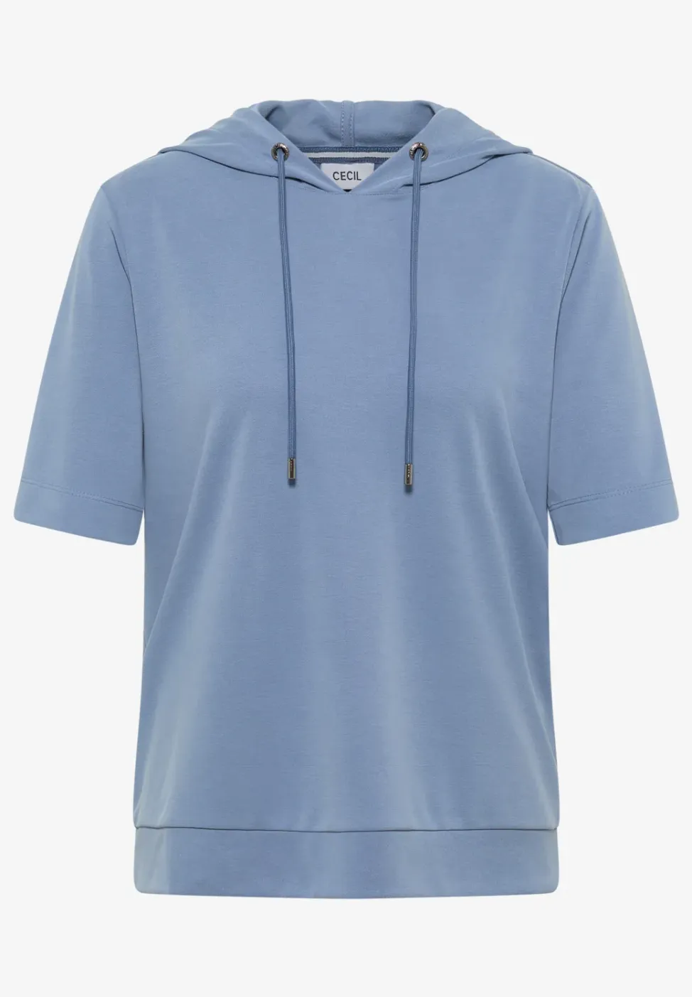 Piquée hoodie shirt