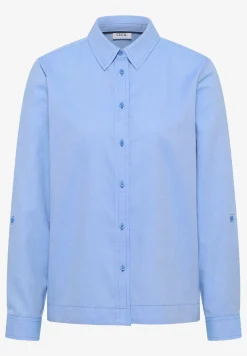 Piqué overhemd blouse