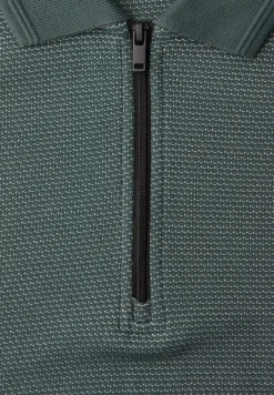 Poloshirt met korte mouwen en rits