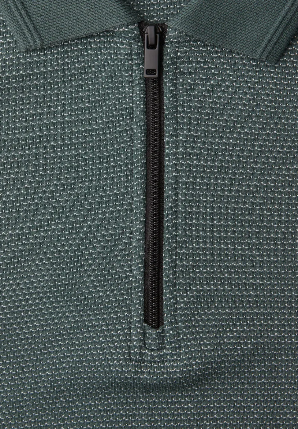 Poloshirt met korte mouwen en rits