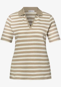 Poloshirt met korte mouwen en strepen