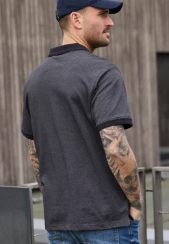 Poloshirt met korte mouwen en rits