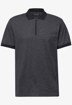Poloshirt met korte mouwen en rits