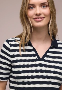 Poloshirt met korte mouwen en strepen