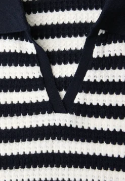 Poloshirt met korte mouwen en strepen