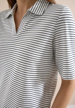 Poloshirt met korte mouwen en strepen