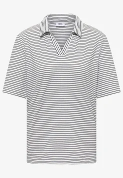 Poloshirt met korte mouwen en strepen