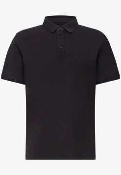 Poloshirt met korte mouwen en structuur